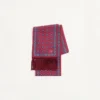Chamber Seiden-Bandeau-Schal mit Fransen