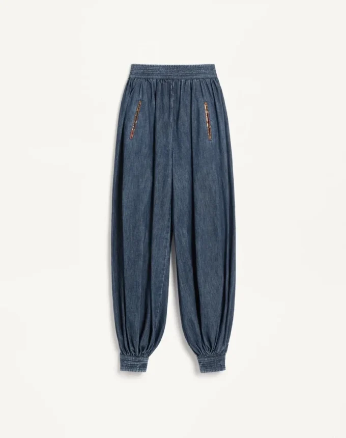 Chambray-Jeanshose Chambray-Jeanshose