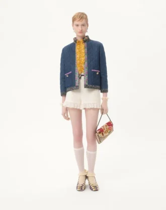 Chambray-Jeansjacke