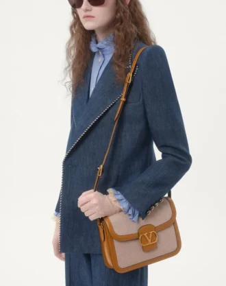 Chambray-Jeansjacke