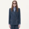 Chambray-Jeansjacke Chambray-Jeansjacke