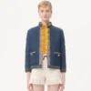 Chambray-Jeansjacke Chambray-Jeansjacke