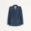 Chambray-Jeansjacke Chambray-Jeansjacke