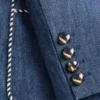 Chambray-Jeansjacke Chambray-Jeansjacke