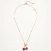 Cherryfic Halskette aus Metall und Emaille Cherryfic Halskette aus Metall und Emaille