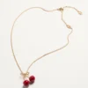Cherryfic Halskette aus Metall und Emaille Cherryfic Halskette aus Metall und Emaille
