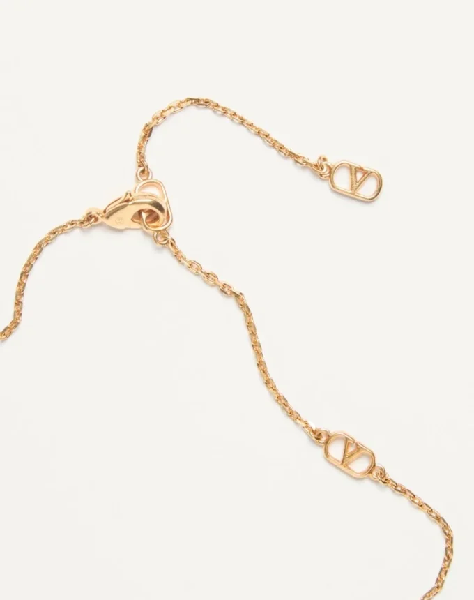 Cherryfic Halskette aus Metall und Emaille Cherryfic Halskette aus Metall und Emaille