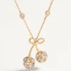 Cherryfic Halskette aus Metall und Swarovski®-Kristallen Cherryfic Halskette aus Metall und Swarovski®-Kristallen