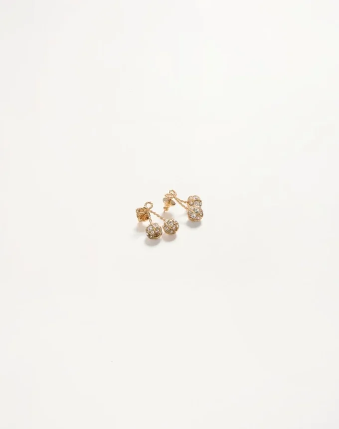 Cherryfic Ohrringe aus Metall und Swarovski®-Kristallen