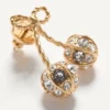Cherryfic Ohrringe aus Metall und Swarovski®-Kristallen
