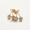 Cherryfic Ohrringe aus Metall und Swarovski®-Kristallen