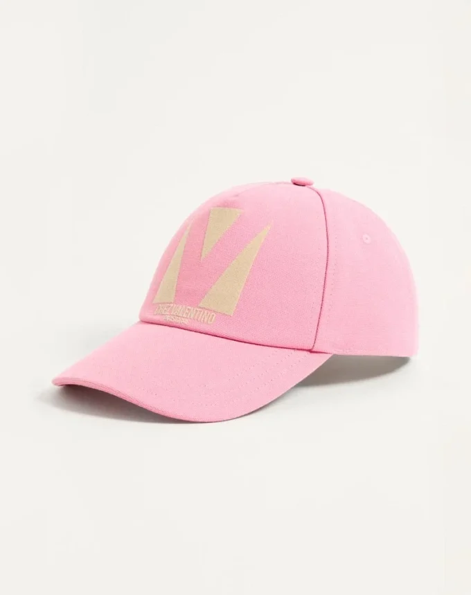 Chez Valentino Baseballkappe aus Baumwolle