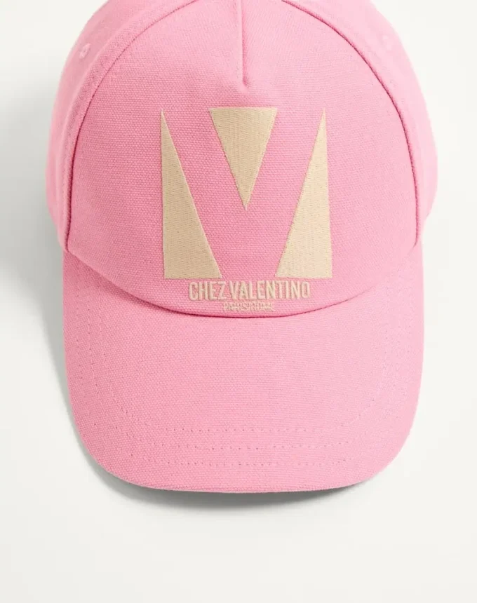 Chez Valentino Baseballkappe aus Baumwolle