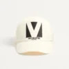Chez Valentino Baseballkappe aus Baumwolle mit Stickerei