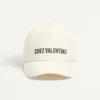 Chez Valentino Baseballkappe aus Baumwolle