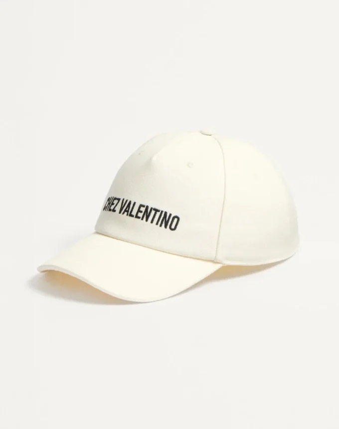 Chez Valentino Baseballkappe aus Baumwolle