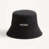 Chez Valentino Baumwoll-Bucket-Hat mit Stickerei