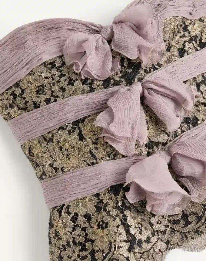 Chiffon-Oberteil Chiffon-Oberteil
