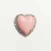 Coeur Hyperbole Brosche aus Metall, Harz und Swarovski®-Kristallen Coeur Hyperbole Brosche aus Metall, Harz und Swarovski®-Kristallen