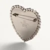 Coeur Hyperbole Brosche aus Metall, Harz und Swarovski®-Kristallen Coeur Hyperbole Brosche aus Metall, Harz und Swarovski®-Kristallen