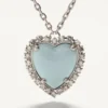 Coeur Hyperbole Halskette aus Metall, Harz und Swarovski®-Kristallen Coeur Hyperbole Halskette aus Metall, Harz und Swarovski®-Kristallen