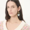 Coeur Hyperbole Ohrringe aus Metall, Harz und Swarovski®-Kristallen