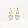 Coeur Hyperbole Ohrringe aus Metall, Harz und Swarovski®-Kristallen