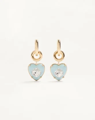 Coeur Hyperbole Ohrringe aus Metall, Harz und Swarovski®-Kristallen