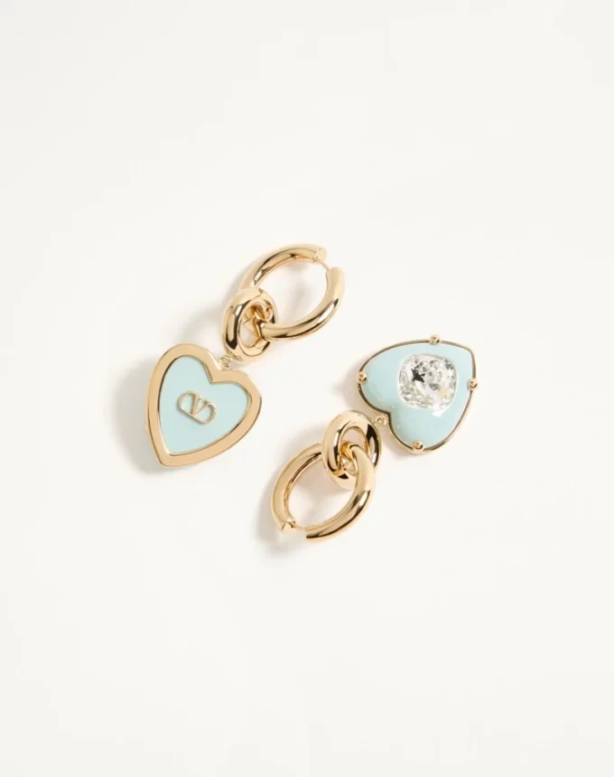 Coeur Hyperbole Ohrringe aus Metall, Harz und Swarovski®-Kristallen