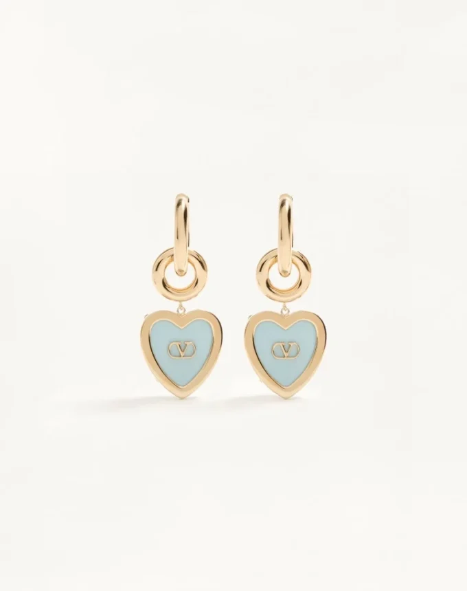 Coeur Hyperbole Ohrringe aus Metall, Harz und Swarovski®-Kristallen