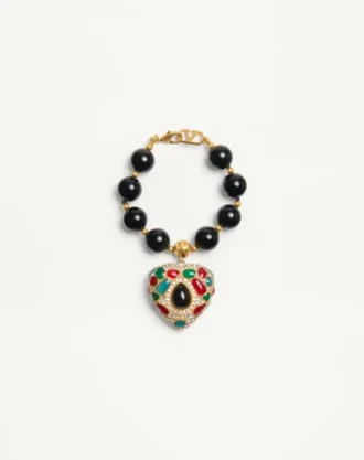Coeur Royal Armband aus Metall, Harz, Emaille und Swarovski®-Kristallen