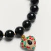 Coeur Royal Halskette aus Metall, Harz, Emaille und Swarovski®-Kristallen
