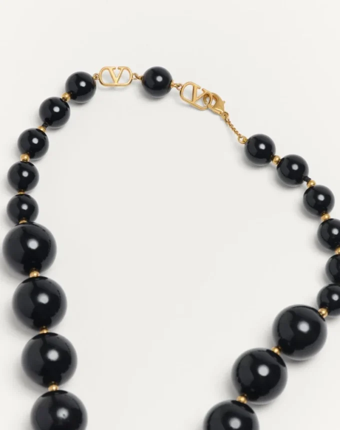 Coeur Royal Halskette aus Metall, Harz, Emaille und Swarovski®-Kristallen