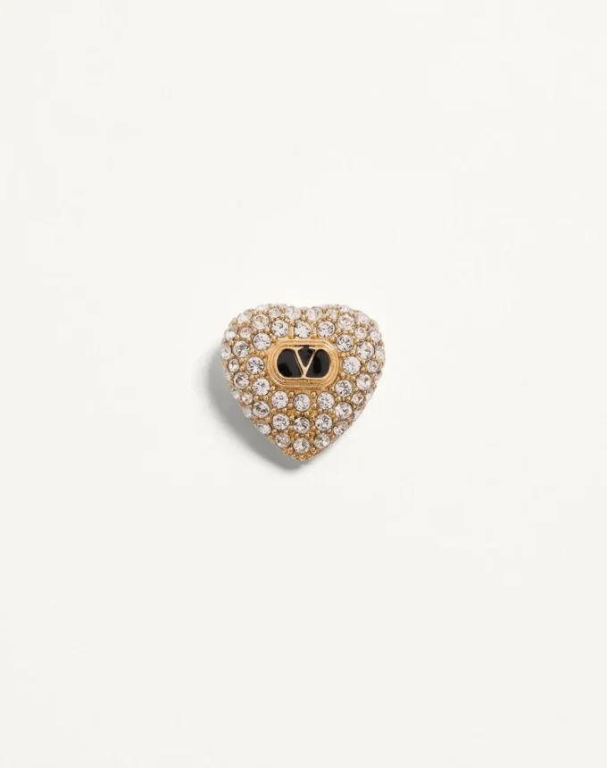 Coeur Royal Ohrringe aus Metall, Emaille und Swarovski®-Kristallen