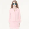 Crepe Couture Jacke mit Federn Crepe Couture Jacke mit Federn
