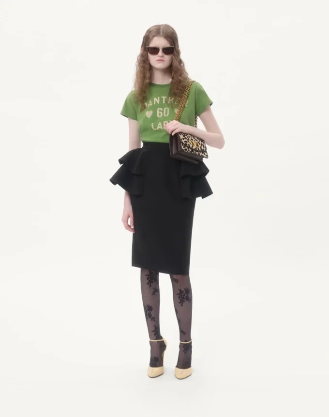 Crepe Couture Midi-Rock Crepe Couture Midi-Rock