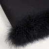 Crepe Couture Rock mit Federn Crepe Couture Rock mit Federn