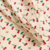 Crepe De Chine-Hemd mit Cherryfic-Print Crepe De Chine-Hemd mit Cherryfic-Print