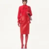 Crepe De Chine-Hemd mit Cour De Coeur-Print Crepe De Chine-Hemd mit Cour De Coeur-Print