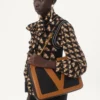 Crepe De Chine-Hemd mit Petit Charles-Print Crepe De Chine-Hemd mit Petit Charles-Print