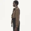 Crepe De Chine-Hemd mit Petit Charles-Print Crepe De Chine-Hemd mit Petit Charles-Print