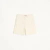 Denim-Bermudashorts mit Umschlag Denim-Bermudashorts mit Umschlag