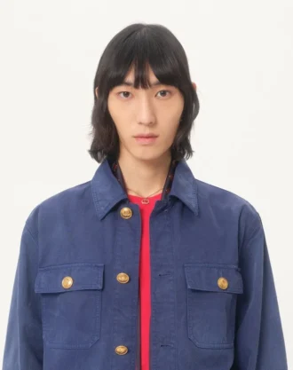 Denim-Safari-Jacke