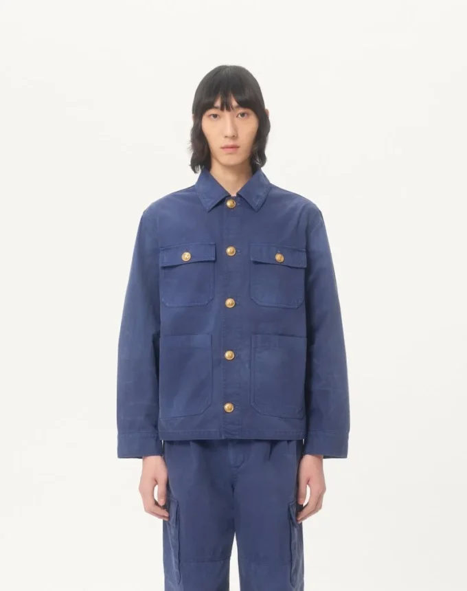 Denim-Safari-Jacke Denim-Safari-Jacke