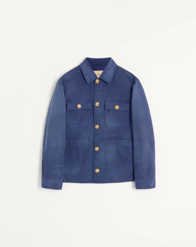 Denim-Safari-Jacke Denim-Safari-Jacke