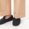 Driver Fastaway Loafer aus Hirschwildleder