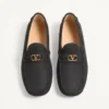 Driver Fastaway Loafer aus Hirschwildleder