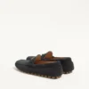 Driver Fastaway Loafer aus Hirschwildleder