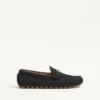 Driver Fastaway Loafer aus Hirschwildleder