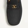Driver Fastaway Loafer aus Hirschwildleder